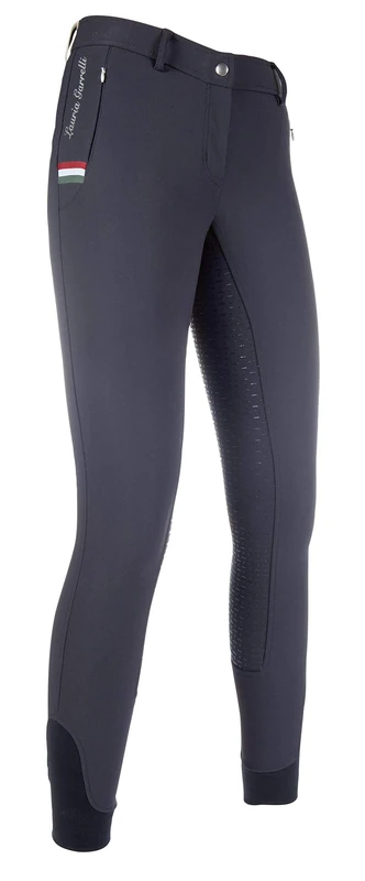HKM 10417 LG Basic Italy Women's Riding Breeches Silicone Full Seat 17-48