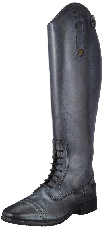 HKM SPORTS EQUIPMENT Men's Reitstiefel Trouser, Black Grey, 11 UK