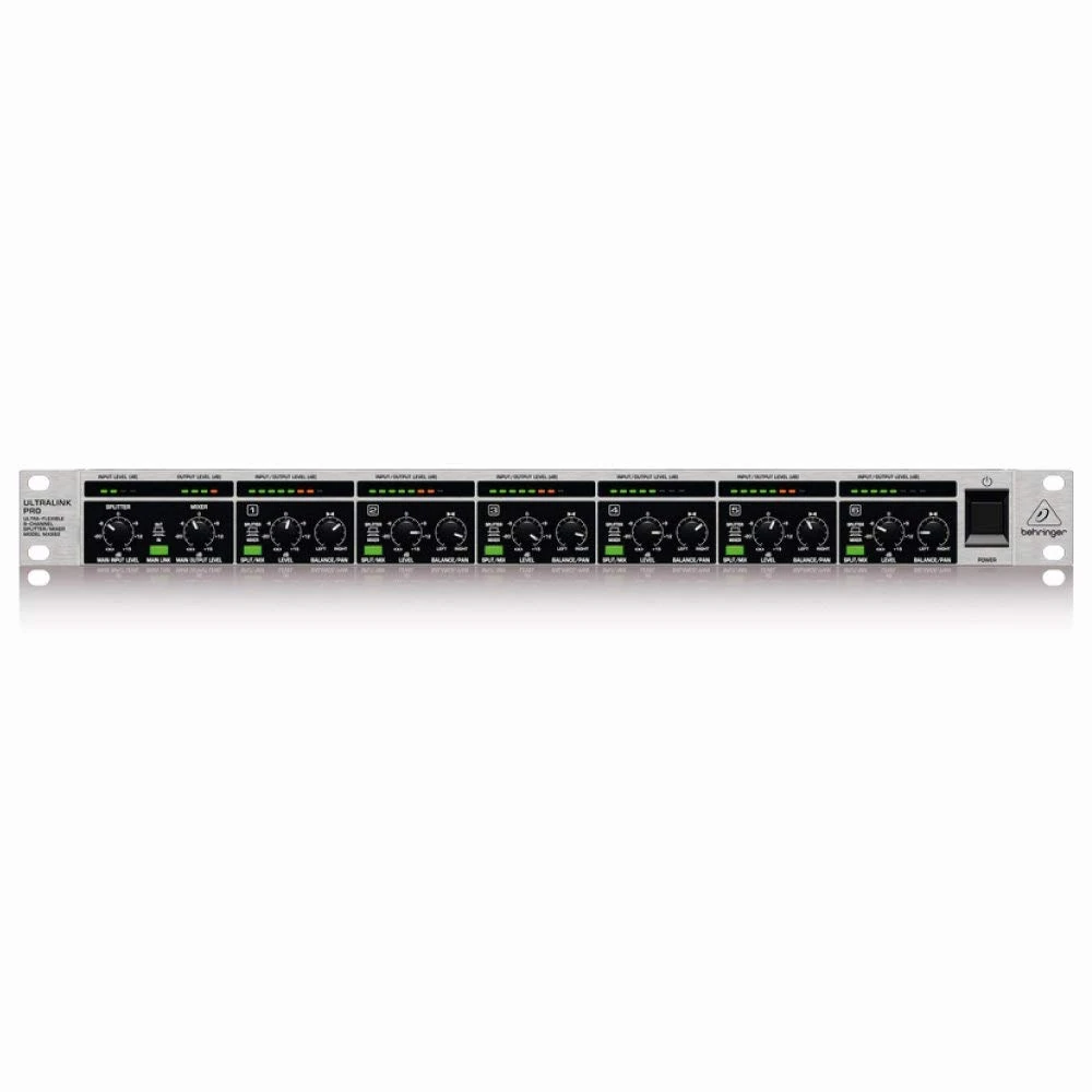 Behringer ULTRALINK PRO MX882 V2 Ultra-Flexible 8 Channel Splitter/Mixer