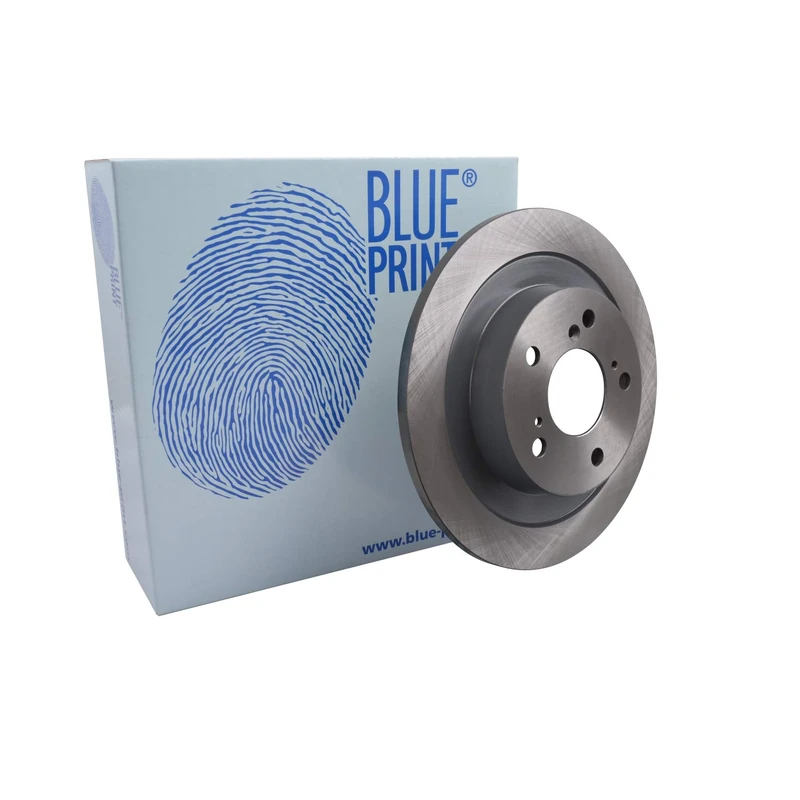Blue Print ADH243132 Brake Disc Set (2 Brake Disc) rear, full, No. of Holes 5