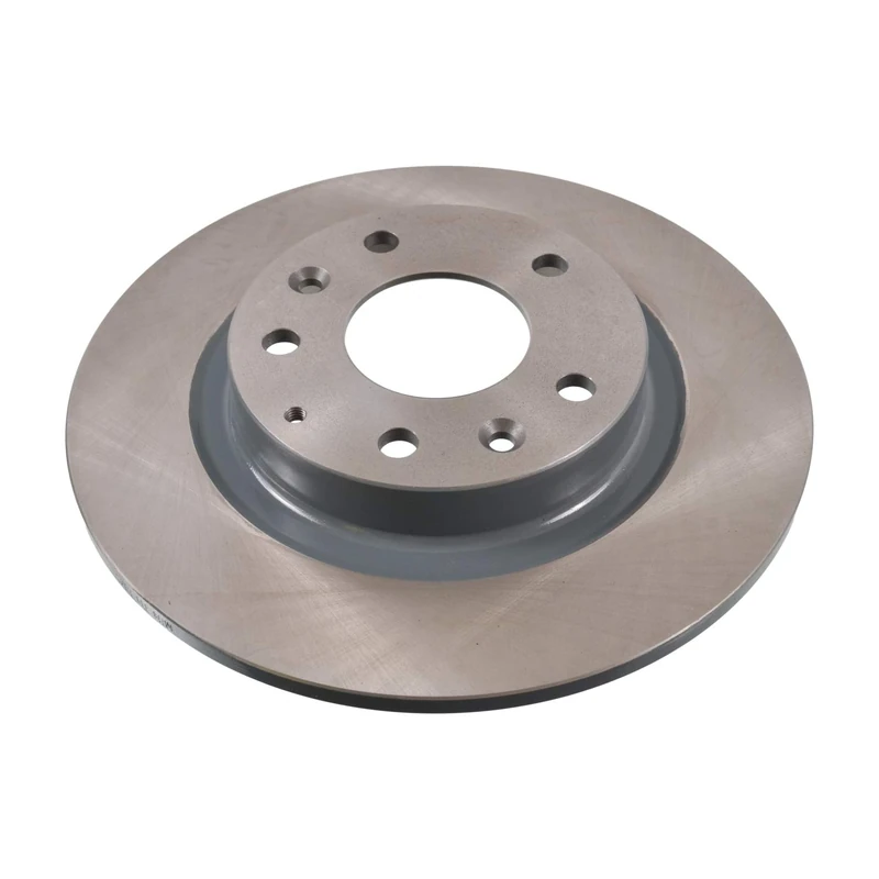 Blue Print ADM543132 Brake Disc Set (2 Brake Disc) rear, full, No. of Holes 5