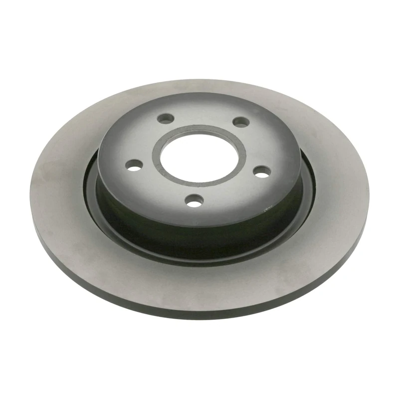 Blue Print ADF124316 Brake Disc Set (2 Brake Disc) rear, full, No. of Holes 5