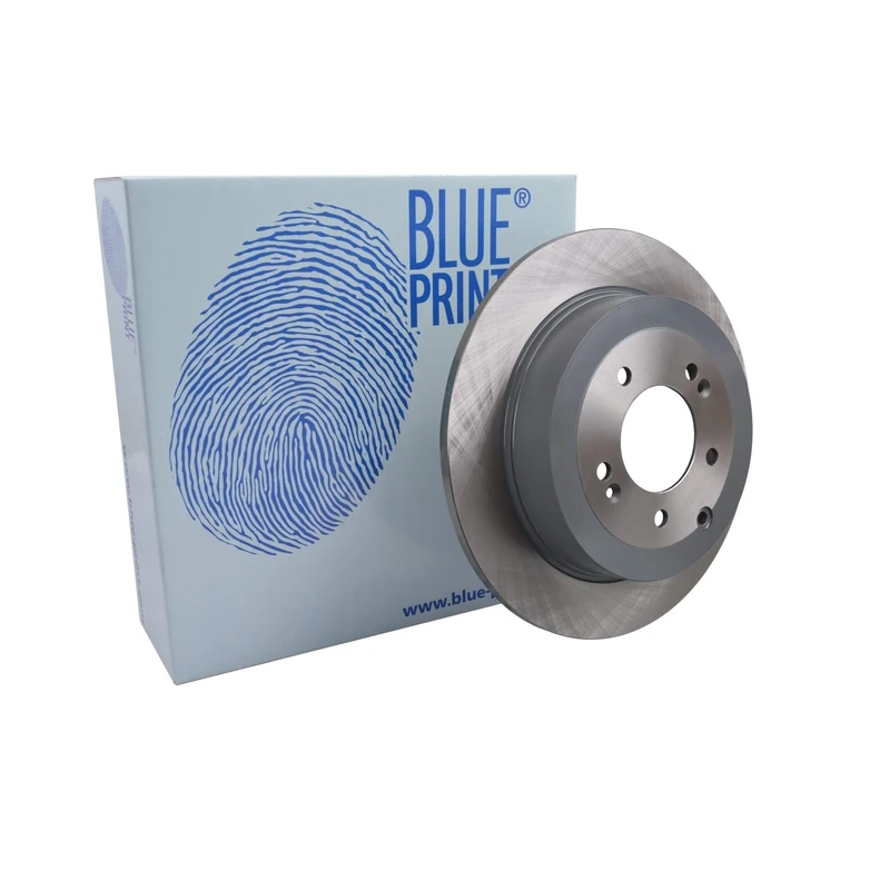 Blue Print ADG043223 Brake Disc Set (2 Brake Disc) rear, full, No. of Holes 5