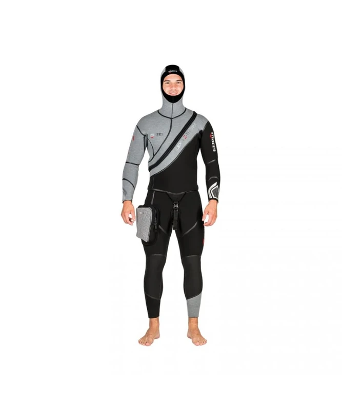 Mares Flexa Z-Therm 7mm Diving Suit - Black/Gray, Small