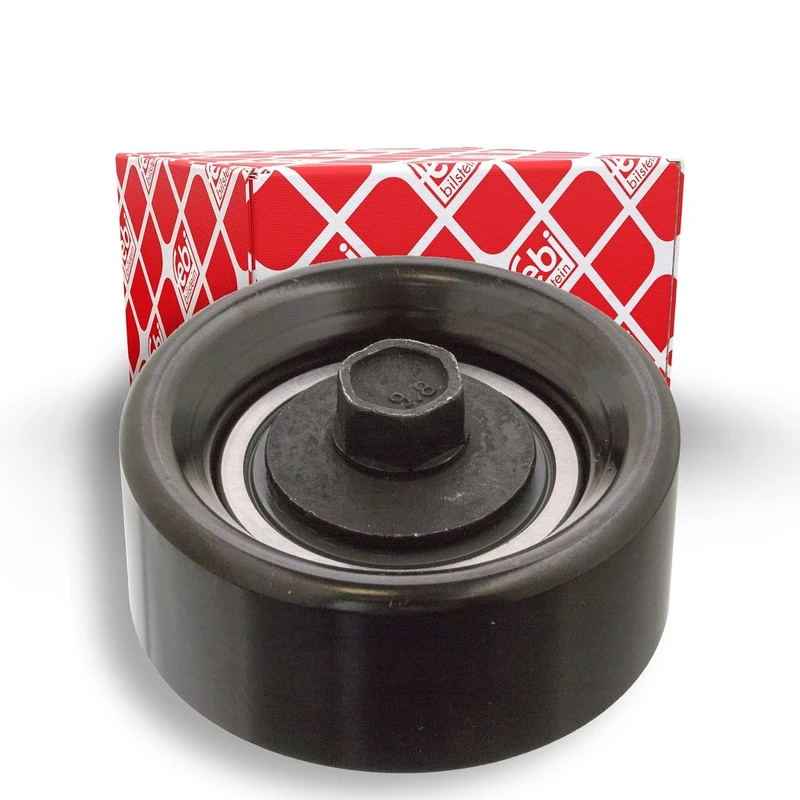 febi bilstein 103879 Idler Pulley for auxiliary belt, pack of one