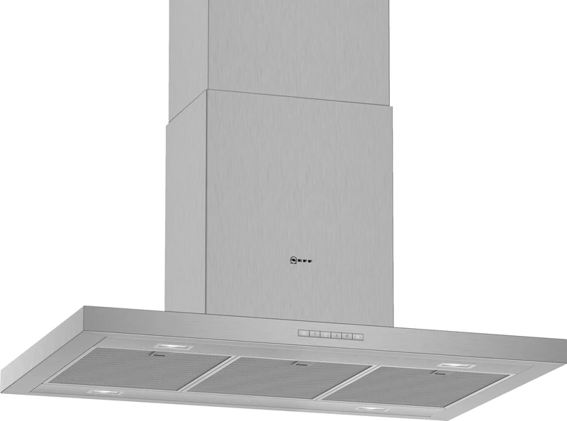 Neff I95BBE2N0 extractor hood N50 / island hood / 90 cm/exhaust air or recirculated air/energy efficiency B