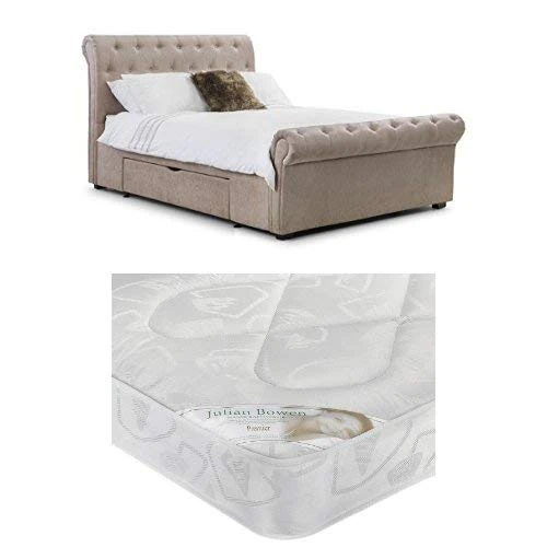 RAVELLO 2 DRAWER STORAGE BED 150CM WITH PREMIER MATTRESS