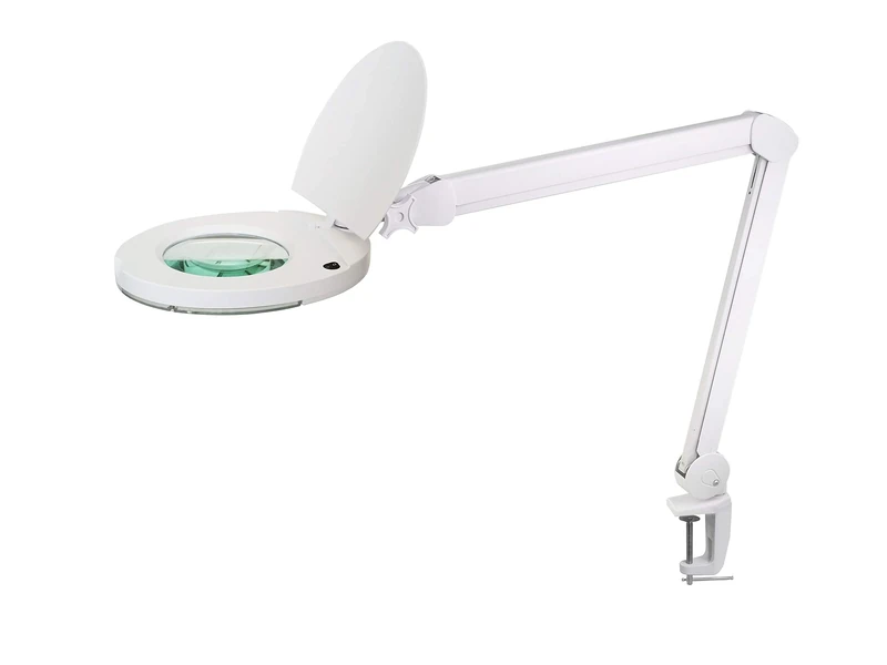 Interfan Flexo with Magnifier, White