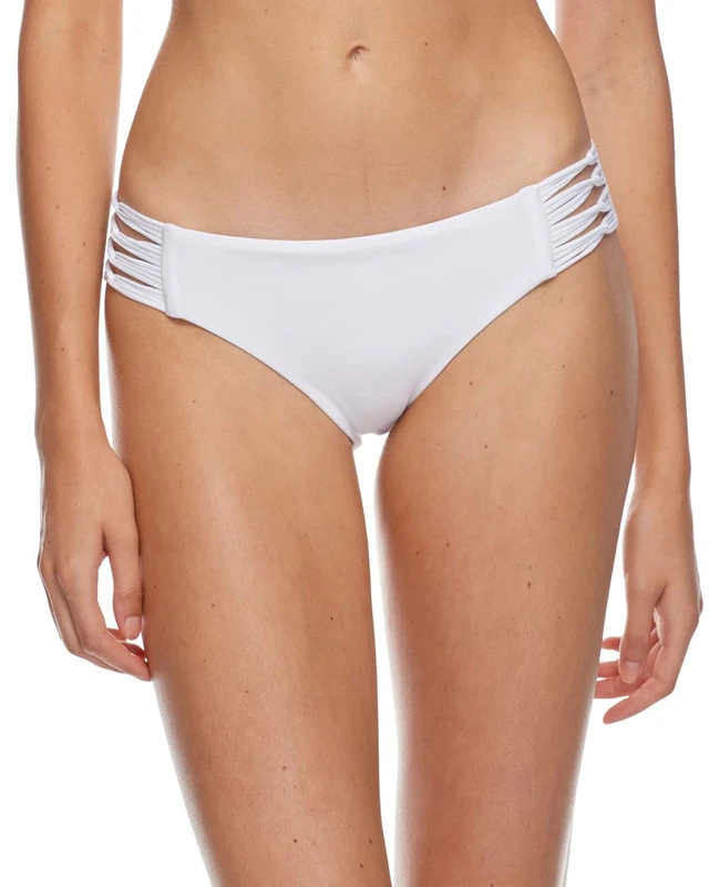 Body Glove Women's Ruby Bikini Bottom Swimsuit, Snow, Large