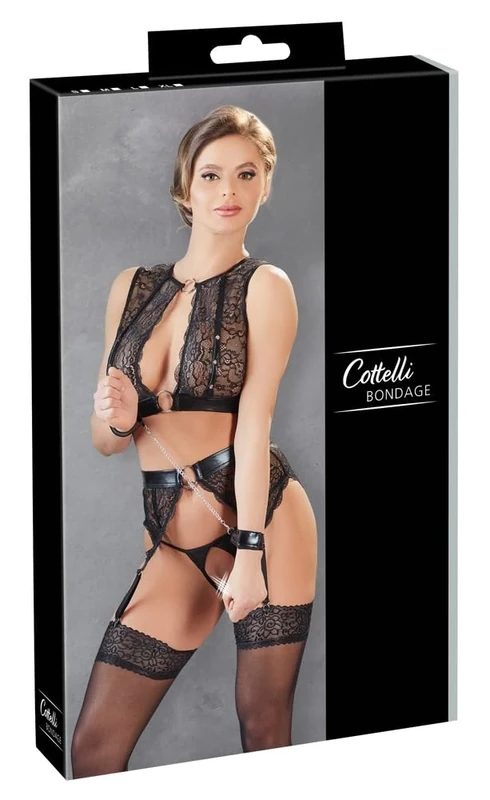 Top Set Bondage M Black