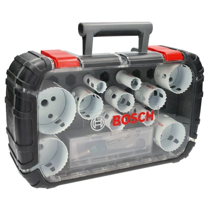 Bosch 14 pcs. Hole Saw Progressor for Wood & Metal Universal Set (Ø 20-76 mm, Accessory Drill)