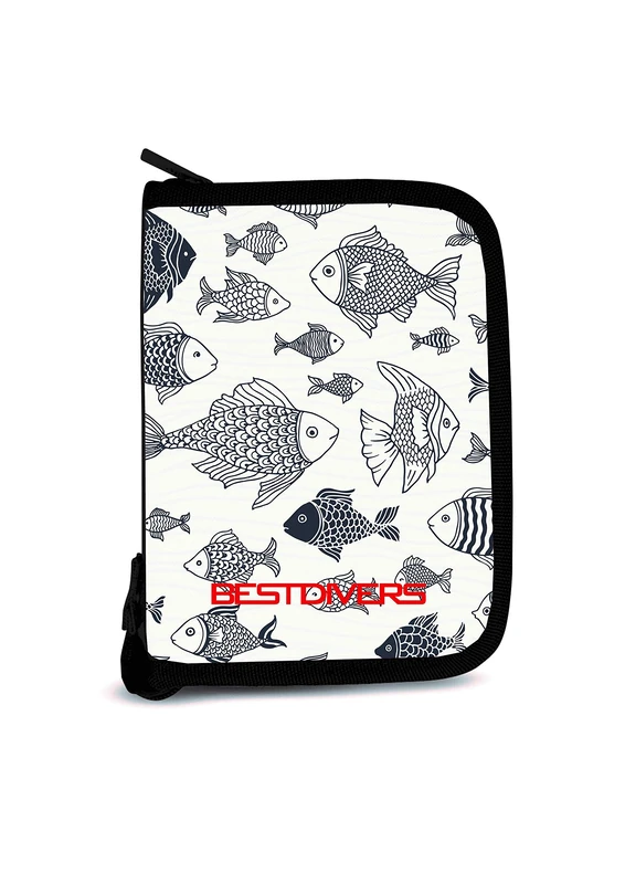 Best divers AI0443/ART10, Suporto Dive Log Rings, Psychedelic Model Unisex - Adult, Black, One Size