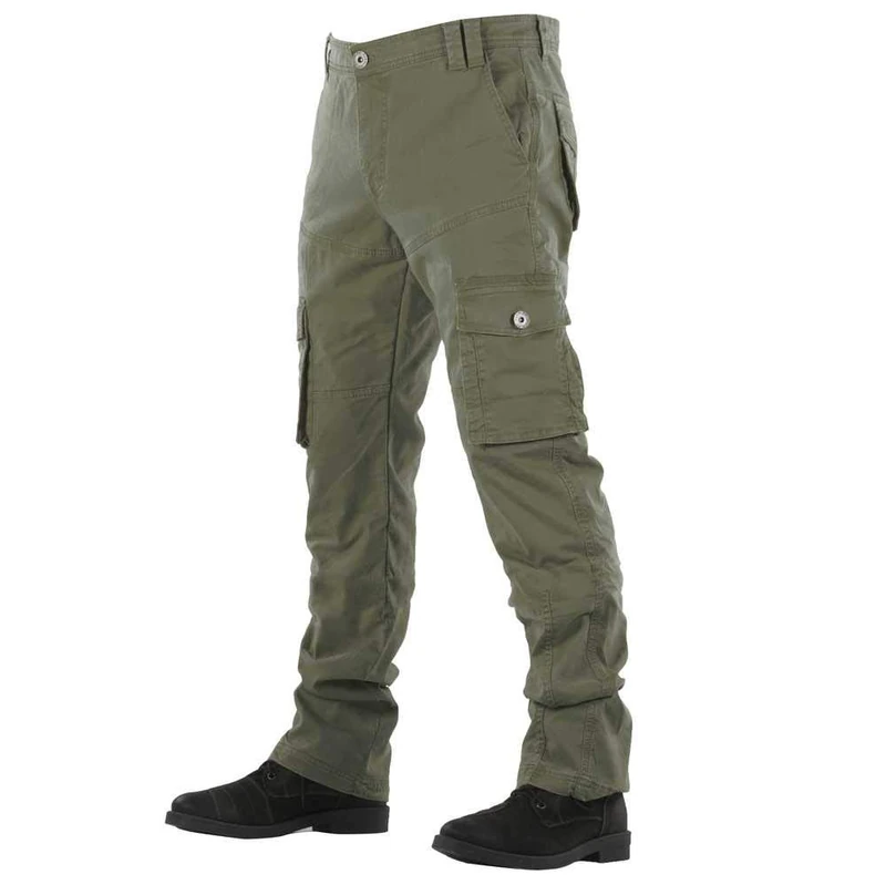 Overlap Carpenter Vintage Men's Jeans, Khaki, Size 30 - Image 1