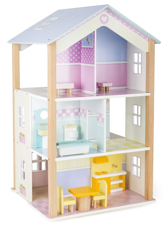 Small Foot Doll's House 3-storey Palace, rotatable