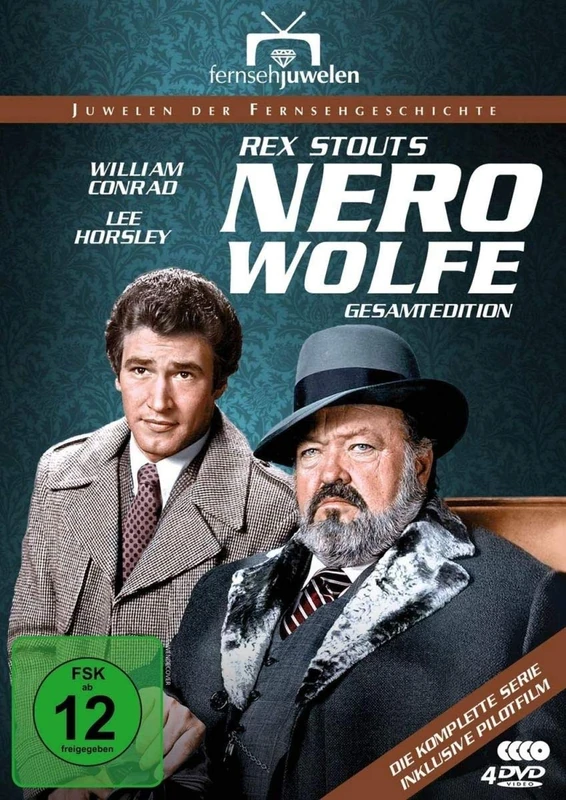 AL!VE AG Nero Wolfe-Gesamtedition - 14 Episode DVD Set