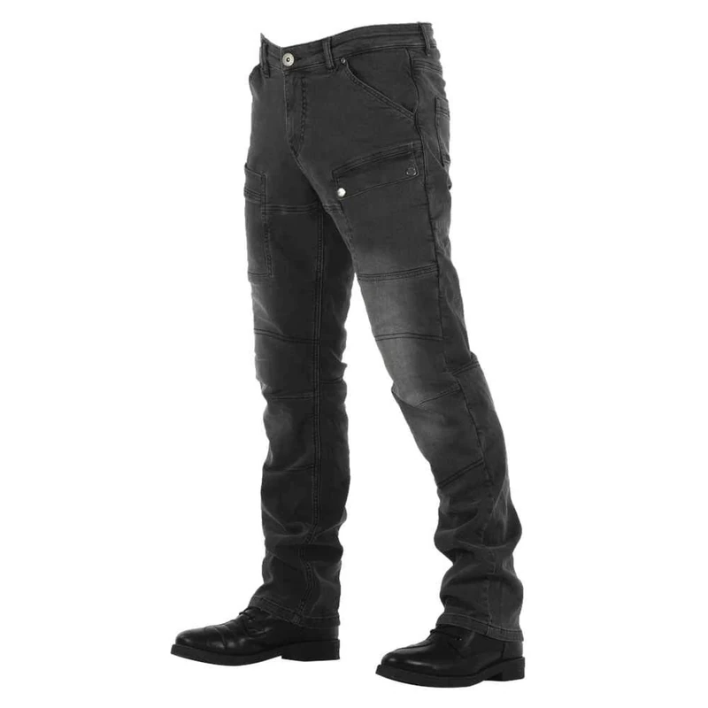 Overlap Sturgis2 Jeans Approved Route, Grey, Size 29