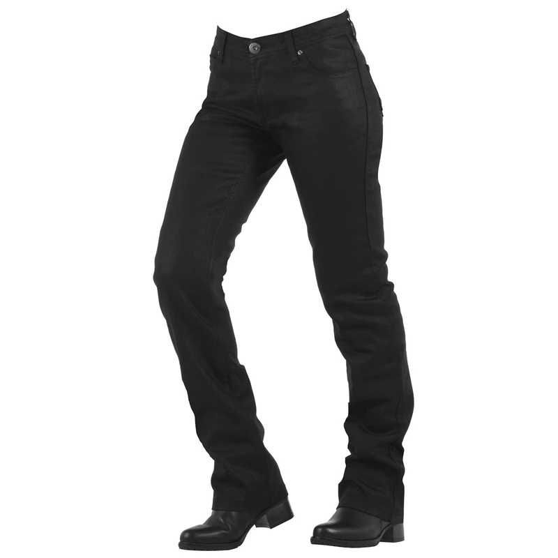 Overlap Donington Women's Road Legal Jeans, Black, Size 27
