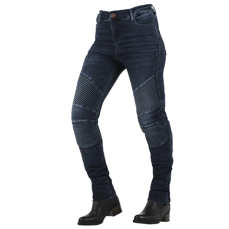 OVERLAP Stradale Dark Blue Lady Jeans Homologated All Road