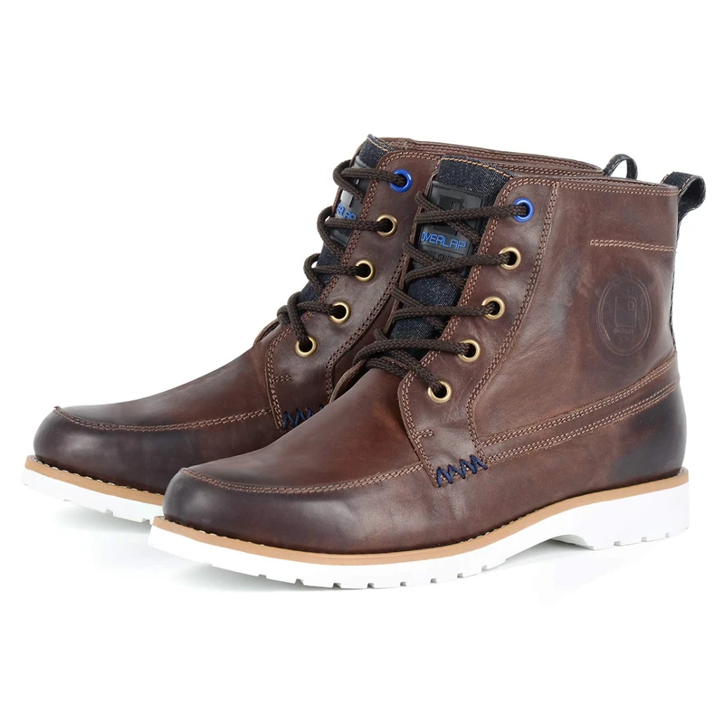 Overlap OVS-11-H-BR41 Ovp-11 Men's Shoes, Brown, Size 41