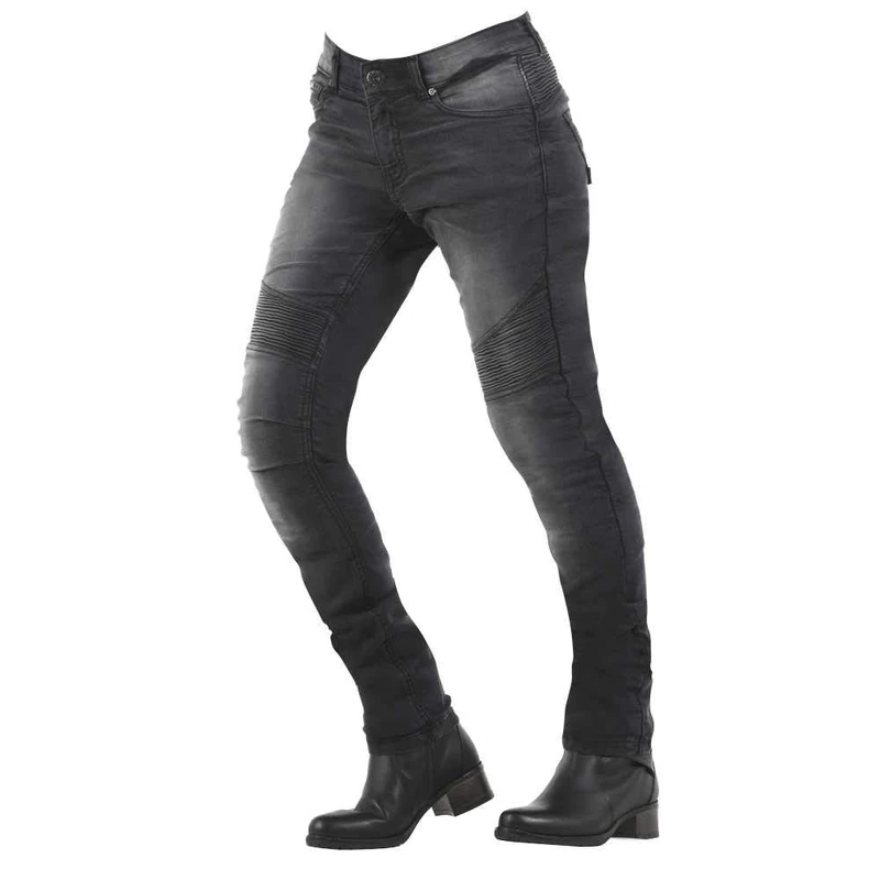 Overlap Imola Black Washed Jeans Lady HOMOLOGATED Urban - Image 1