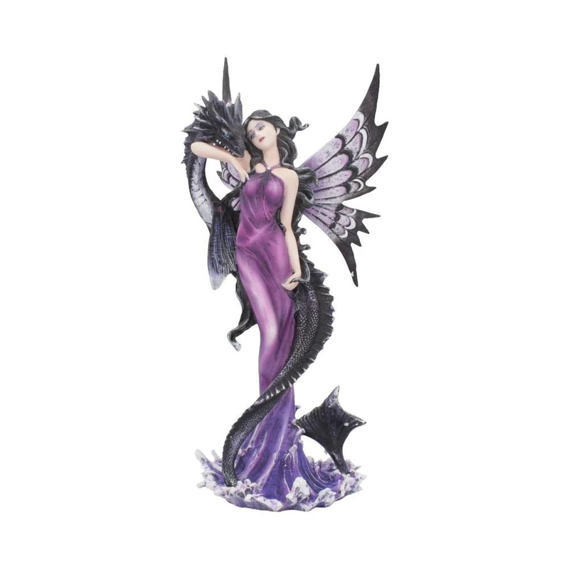 Nemesis Now Guardians Embrace Small Figurine 29cm Purple
