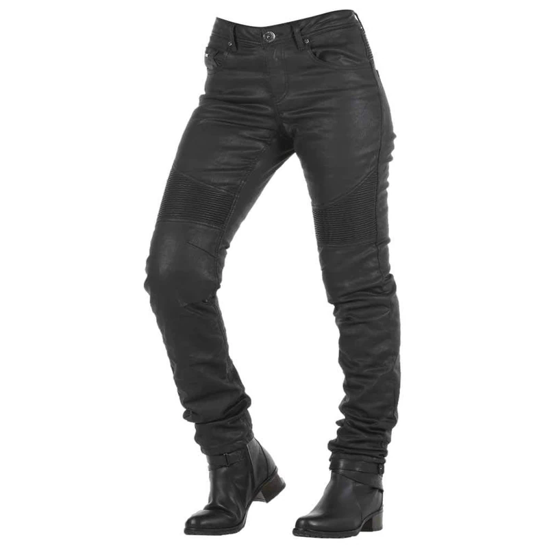 Overlap Imola Night Women's Jeans Road Approved, Black, Size 27