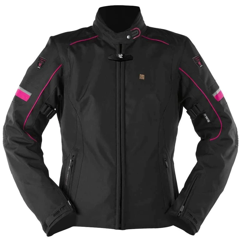 V Quattro Design Livya Women's Jacket, Black/Pink, Size XL