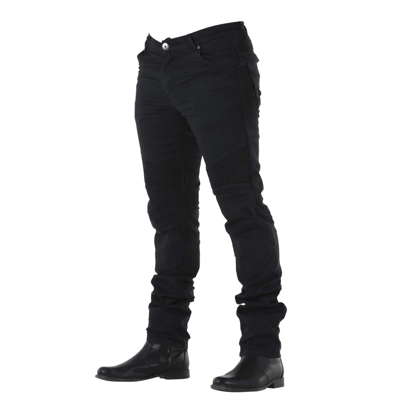 Overlap OVP-CAST-HA-BK32 Castel Men's Jeans, Black, Size 32