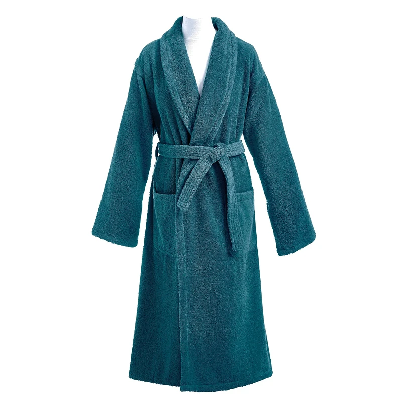 ESSIX Aqua Bathrobe Cotton Emerald S