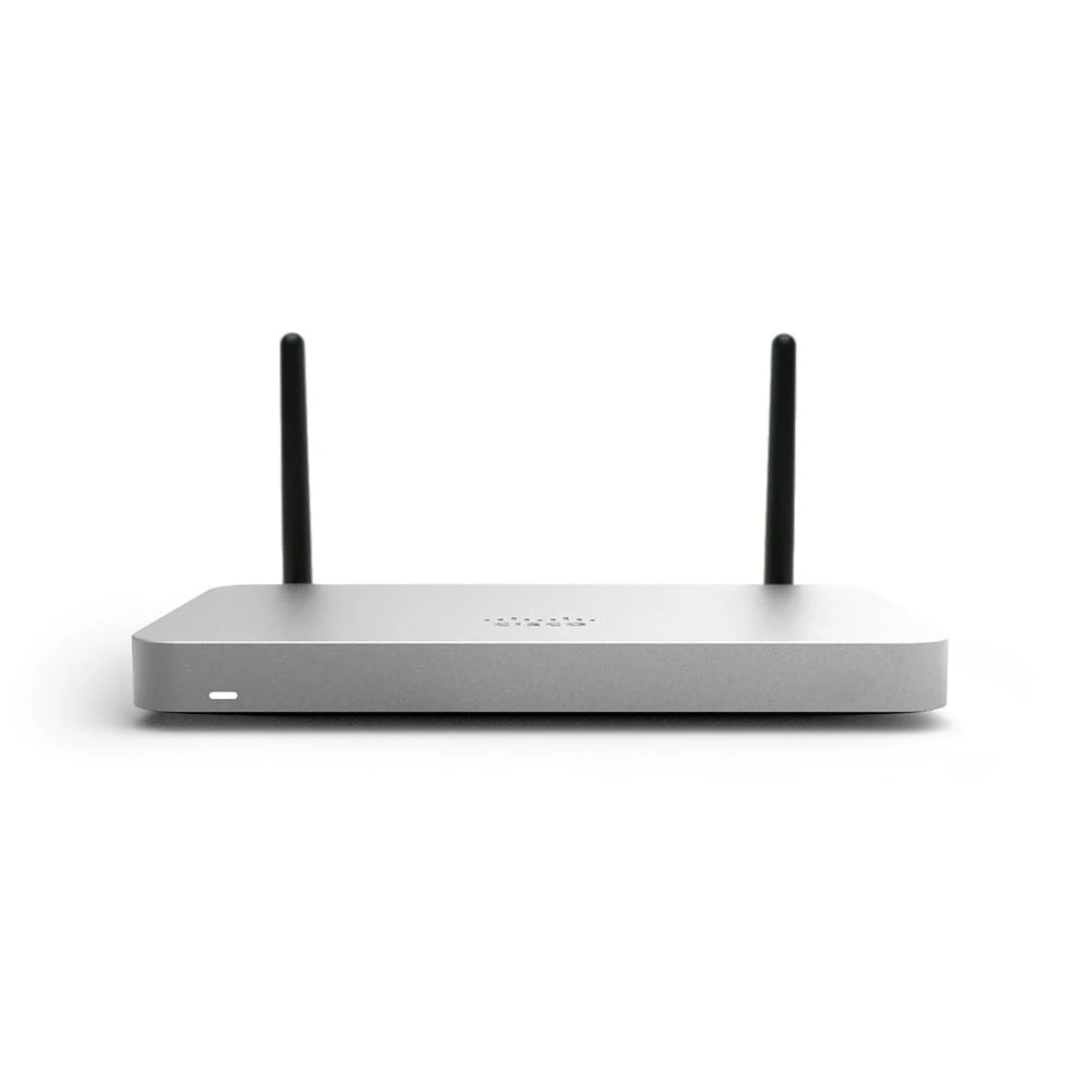 Cisco Meraki MX68W Cloud Managed Security Appliance with 802.11ac