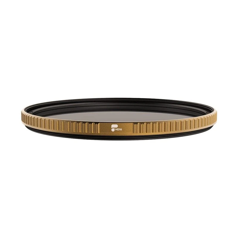 PolarPro - Quartzline - Neutral Density - ND16-67 mm - Perfect Color Neutrality - Brass Frame - Anti-scratch/anti-oil/hydrophobic coatings - Cinema Series