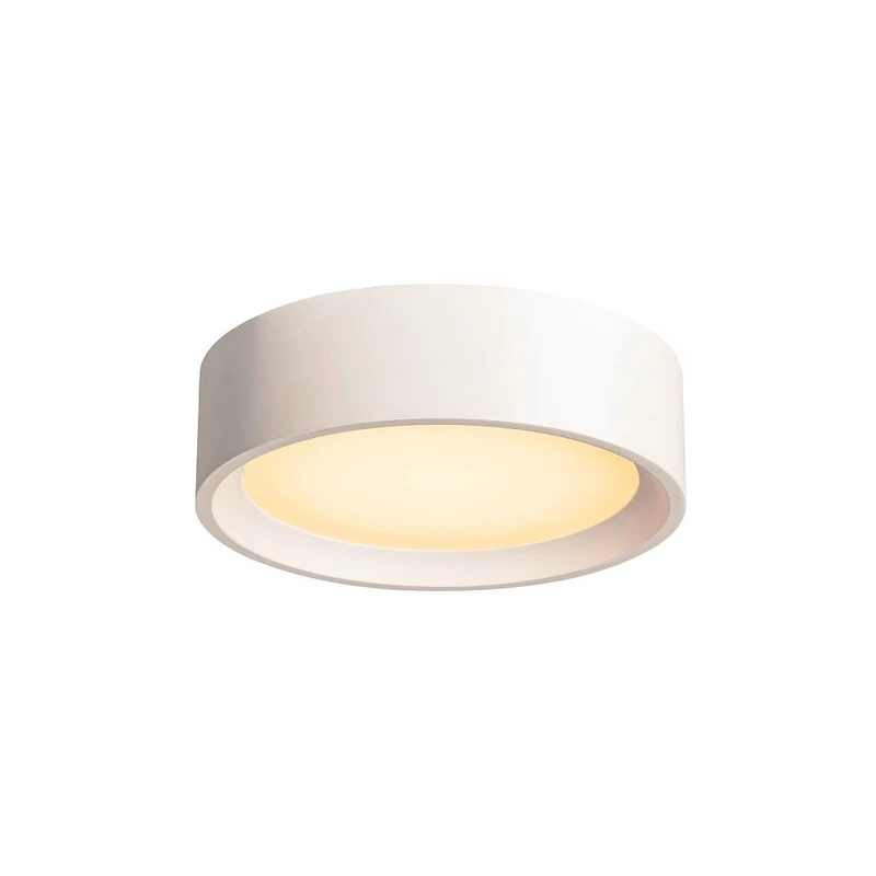 SLV Ceiling-Mounted Light PLASTRA/LED Spotlight, floodlight, Ceiling Light, Surface-Mounted Light, Indoor Lighting / 3000K 15W 990lm White dimmable 110 Degrees - Image 1