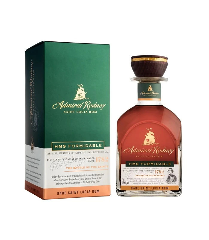 Admiral Rodney 40% Formidable Gold Rum, 70 cl