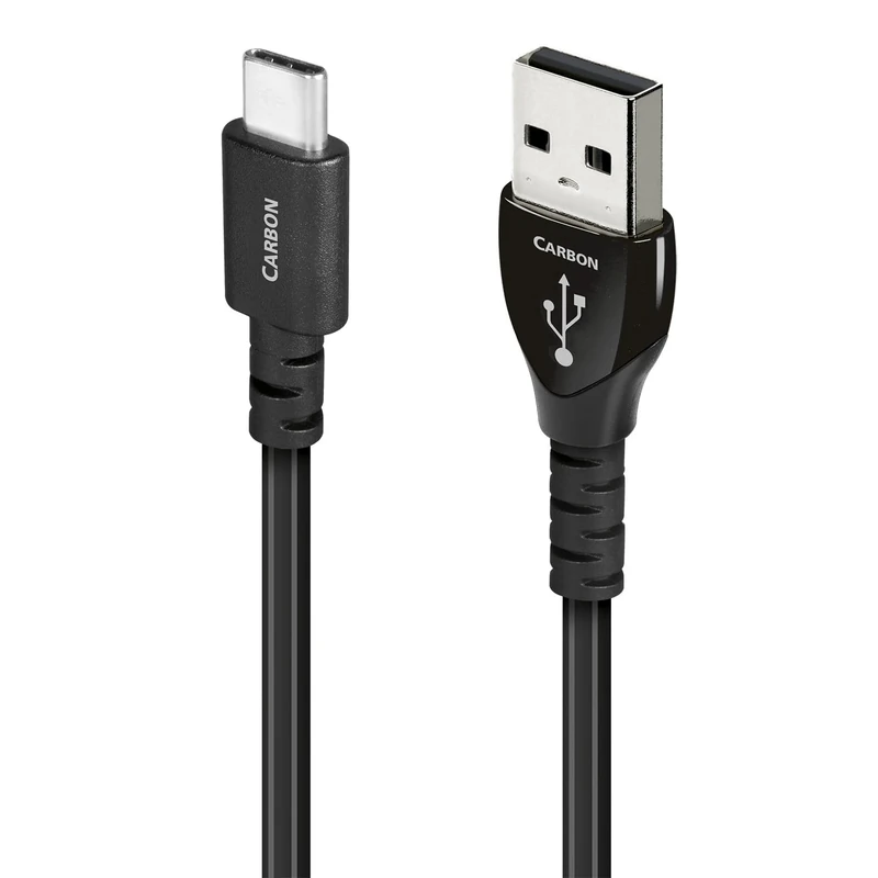 audioquest 0.75 m Carbon USB 2.0 C > A