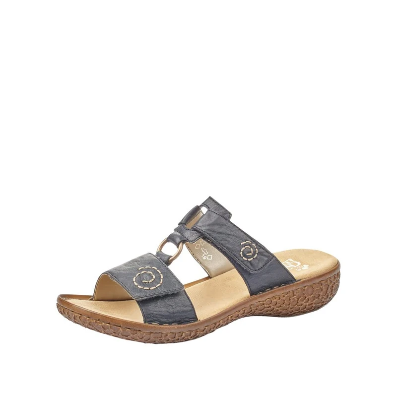 Rieker Women's V69n2 Sandal, Blue, 5 UK