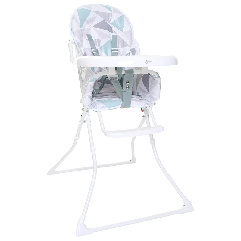 My Child Pepper Folding Highchair - Geo Grey - Image 1