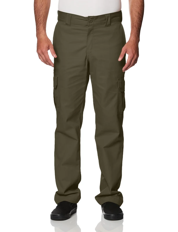 Dickies, Men's, Mechanical Stretch Cargo Pant Regular, Moss, 32W / 30L