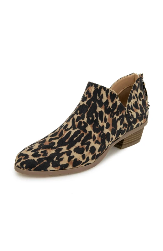 Kenneth Cole REACTION Women's Side Way Ankle Boot, Leopard, 5.5 UK - Image 1