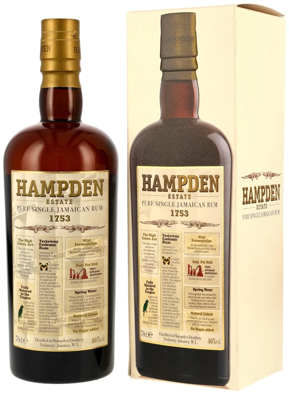 Hampden Estate 1753 Rum