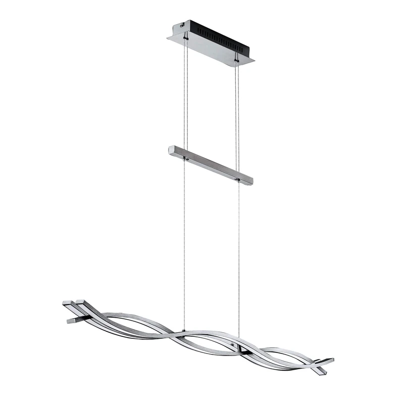BRILONER Leuchten LED Pendant Light, Pendant lamp, dimmable via Wall Switch, 1890 lumens, 6 W, Aluminium