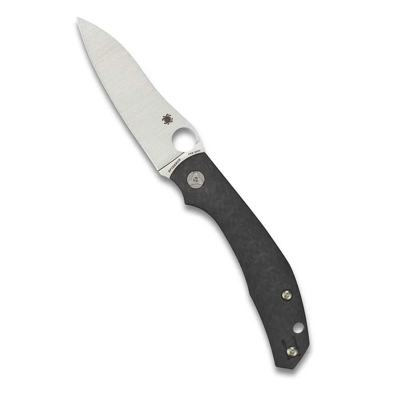 Spiderco C241CFP Knife, Black, 12 cm Handle