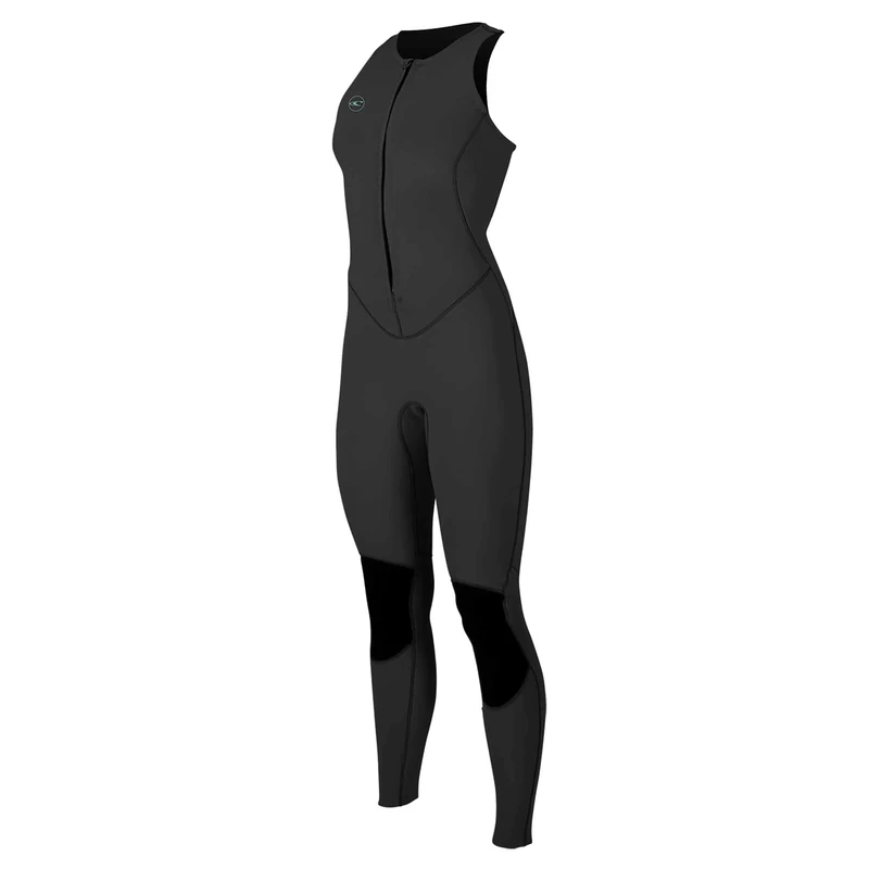 O'Neill Womens Reactor II 1.5mm Long Jane - Black - Easy Stretch Breathable - Front zip - Image 1