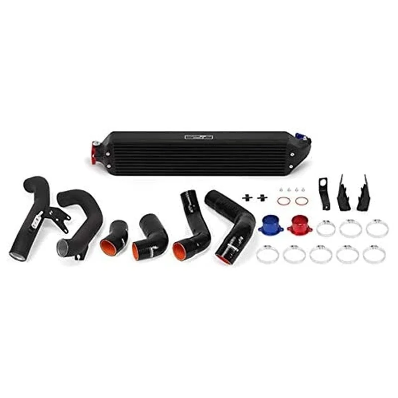 Mishimoto MMINT-CIV-16KBKWBKUK intercooler kit, Wrinkle Black