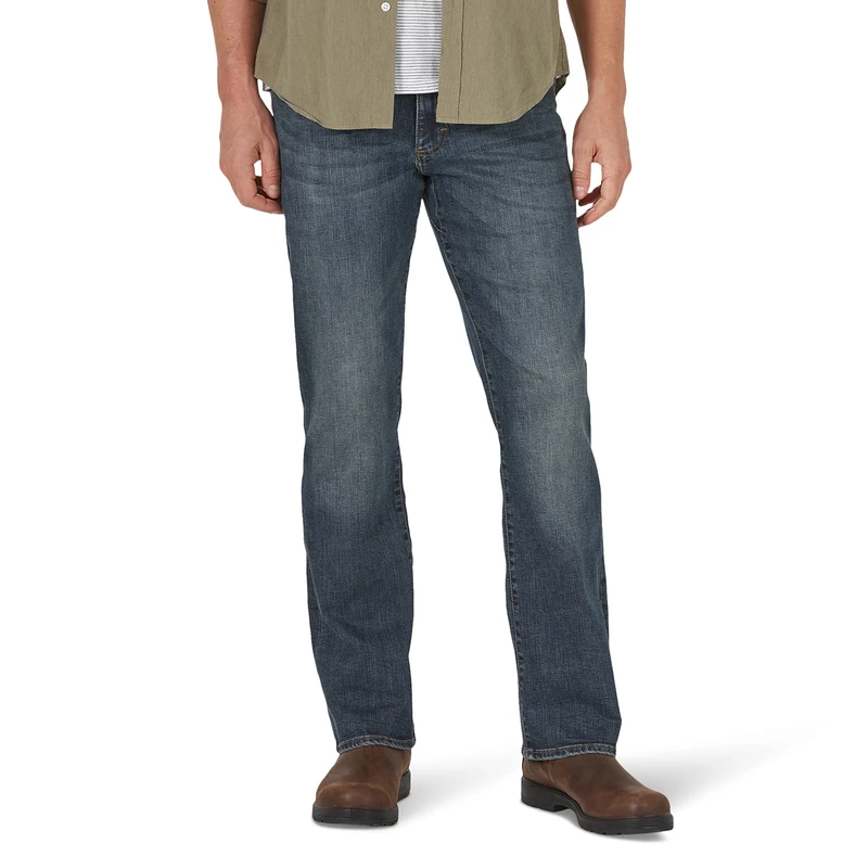 Lee Mens Regular Bootcut Xm Jeans, Maverick, 40W / 30L UK