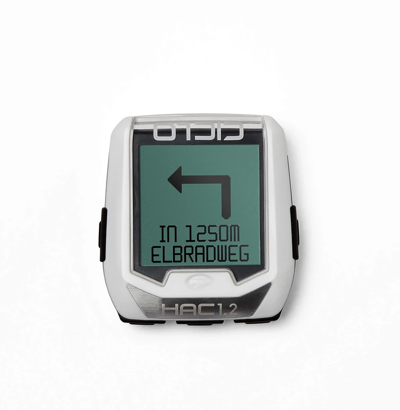 Ciclosport HAC 1.2 Bicycle Computer, White, One Size