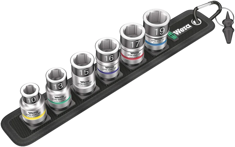 Wera Belt C 1 Zyklop holding function socket set, 1/2" drive, 7pc , 05003995001