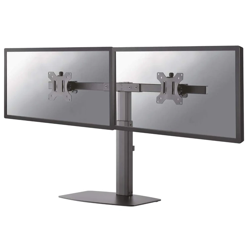 Newstar FPMA-D865DBLACK Stylish Tilt/Turn/Rotate Desk Stand for 10-27" Monitor Screen, Height Adjustable - Black