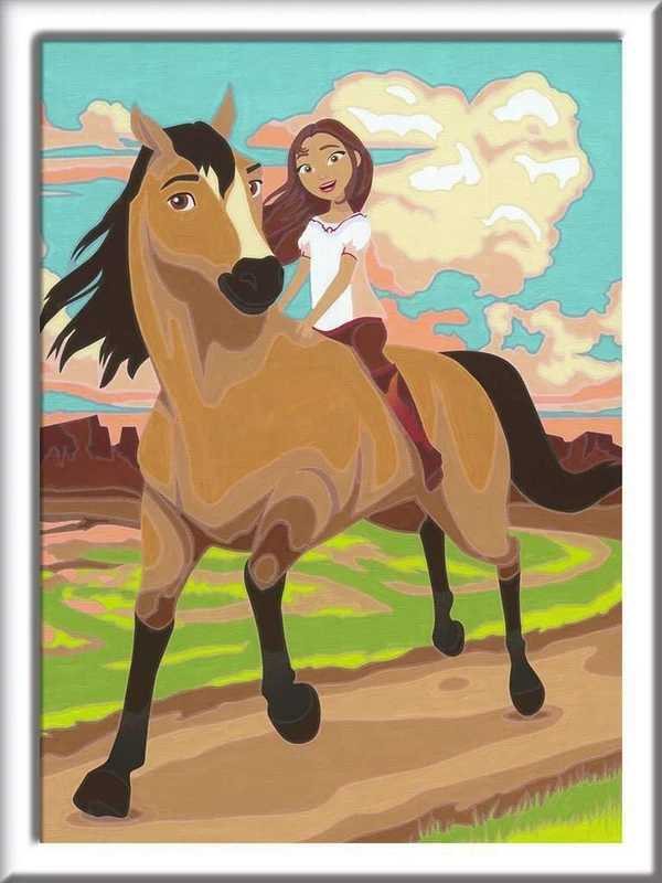 Ravensburger Paint by Numbers 27794 Spirit for Children from 7 Years - Image 1
