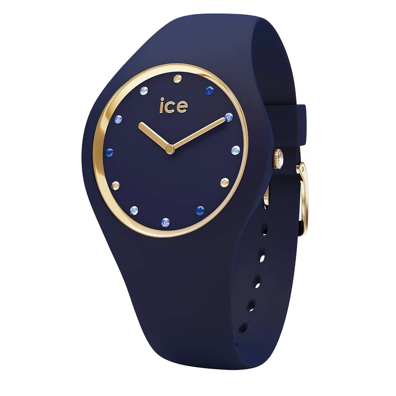 ICE-WATCH - ICE cosmos Blue shades - Women's wristwatch with silicon strap - 016301 (Small)