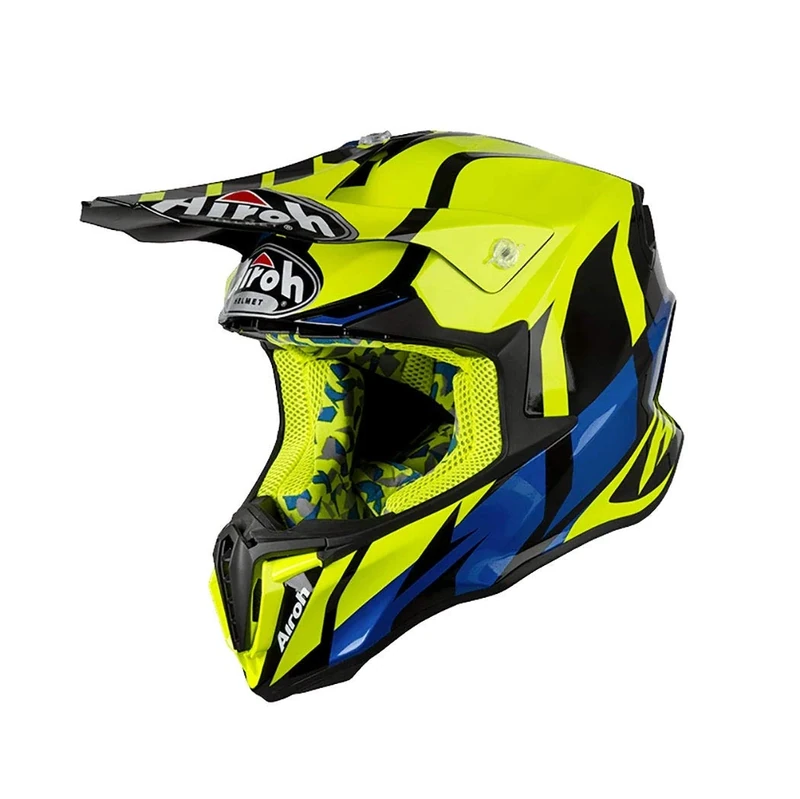 HELMET AIROH TWIST GREAT YELLOW GLOSS S